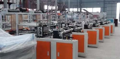 三邊封製袋機在製袋過（guò）程中，熱封溫度影響熱封強（qiáng）度